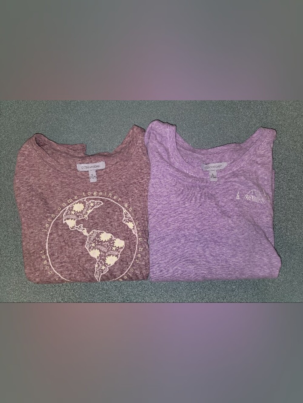 Ocean + Coast Girls Large Long Sleeve Shirts Bundle